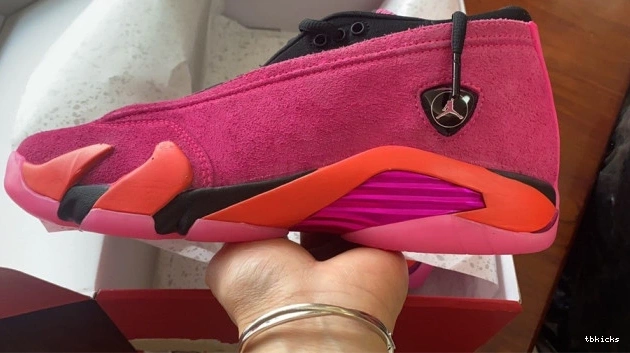 Rep TBK (W) Shocking Low DH4121-600 Retro 14 Jordan Pink 0724